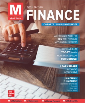 M: Finance 5th Edition Cornett