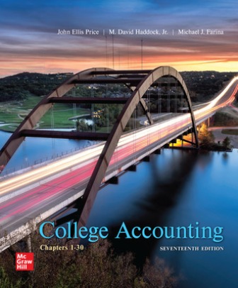 College Accounting Chapters 1-30 17th Edition Price