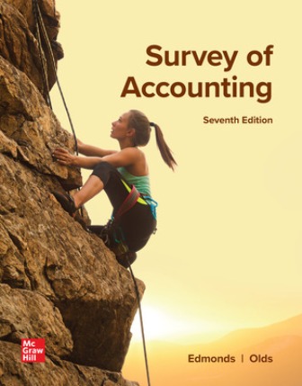Survey of Accounting 7th Edition Edmonds