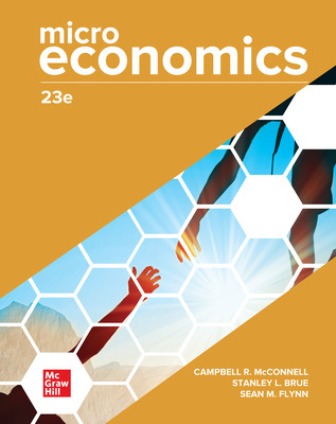 Microeconomics 23rd Edition McConnell