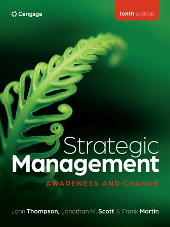Strategic Management Awareness and Change 10th Edition Thompson