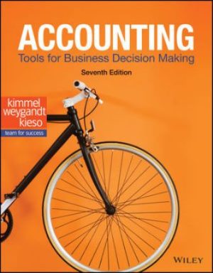 Accounting Tools for Business Decision Making 7th Edition Kimmel