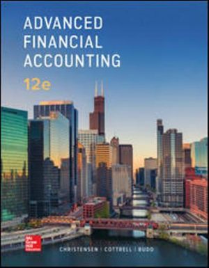 Advanced Financial Accounting 12th Edition Christensen