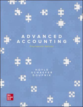 Advanced Accounting 14th Edition Hoyle