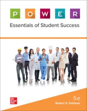 P.O.W.E.R. Learning and Your Life Essentials of Student Success 5th Edition Feldman