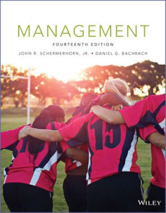 Management 14th Edition Schermerhorn Jr.
