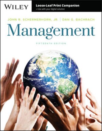 Management 15th Edition Schermerhorn Jr.