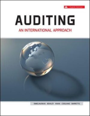 Auditing An International Approach 8th Canadian Edition Smieliauskas
