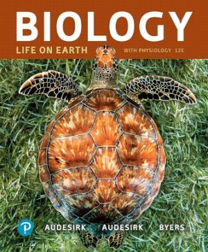 Biology Life on Earth with Physiology 12th Edition Audesirk
