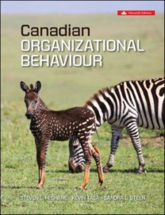 Canadian Organizational Behaviour 11th Edition McShane