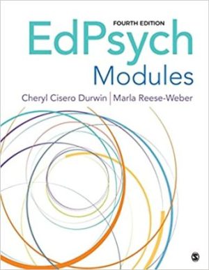 EdPsych Modules 4th Edition Durwin