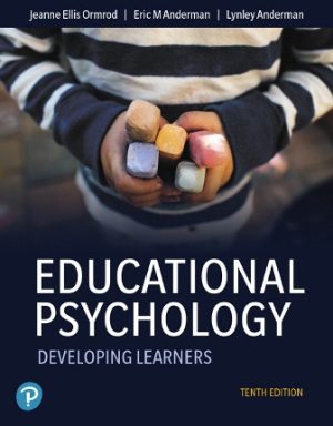 Educational Psychology: Developing Learners 10th Edition Ormrod