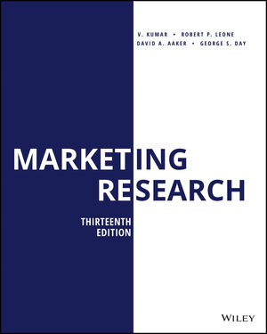 Marketing Research 13th Edition Kumar
