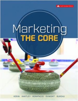 Marketing The Core 6th Canadian Edition Kerin