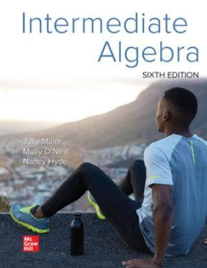 Intermediate Algebra 6th Edition Miller