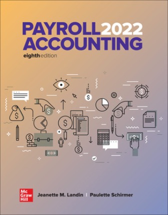 Payroll Accounting 2022 8th Edition Landin