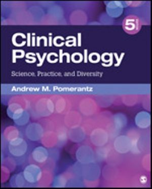 Clinical Psychology Science, Practice, and Diversity 5th Edition Pomerantz