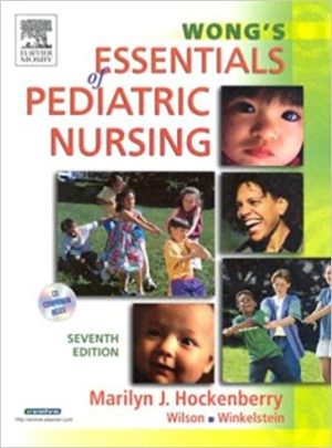 Wong's Essentials of Pediatric Nursing 7th Edition Hockenberry