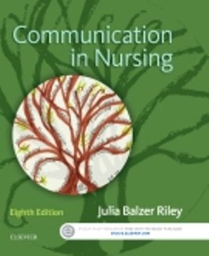 Communication in Nursing 8th Edition Riley