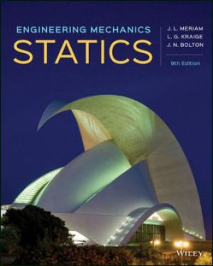 Engineering Mechanics Statics 9th Edition Meriam