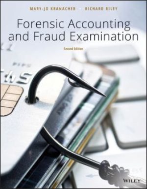 Forensic Accounting and Fraud Examination 2nd Edition Kranacher