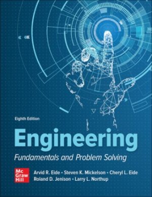 Engineering Fundamentals and Problem Solving 8th Edition Eide