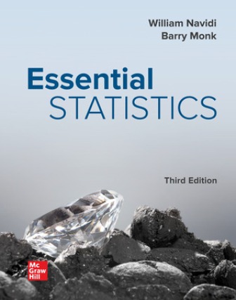Essential Statistics 3rd Edition Navidi