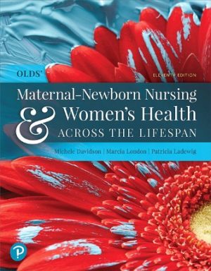 Maternal-Newborn Nursing and Women's Health Across the Lifespan 11th Edition Davidson