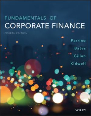 Fundamentals of Corporate Finance 4th Edition Parrino