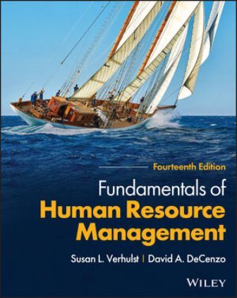 Fundamentals of Human Resource Management 14th Edition Verhulst