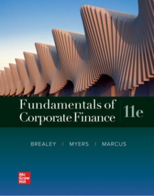 Fundamentals of Corporate Finance 11th Edition Brealey