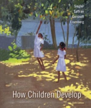 How Children Develop 6th Edition Siegler