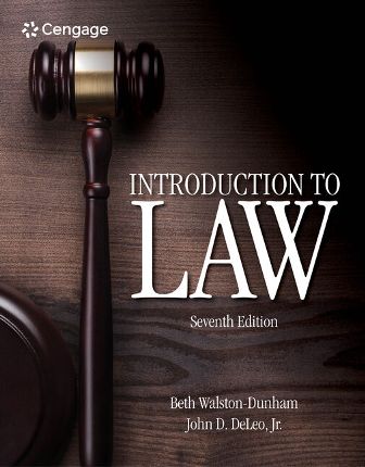 Introduction to Law 7th Edition Walston-Dunham