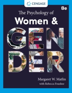 The Psychology of Women and Gender 8th Edition Matlin