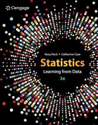 Statistics Learning from Data 3rd Edition Peck