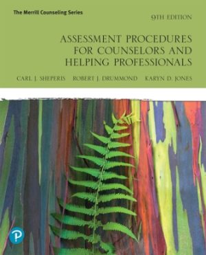 Assessment Procedures for Counselors and Helping Professionals 9th Edition Sheperis
