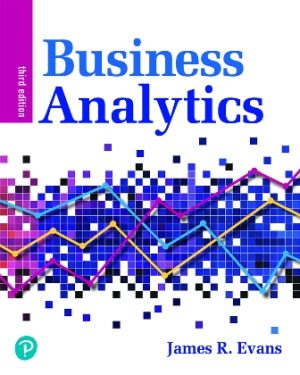 Business Analytics 3rd Edition Evans