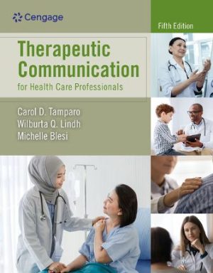 Therapeutic Communication for Health Care Professionals 5th Edition Tamparo