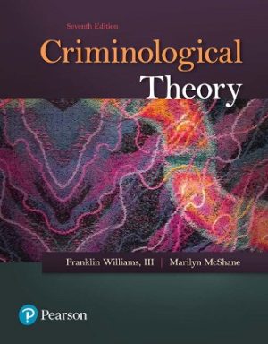 Criminological Theory 7th Edition Williams