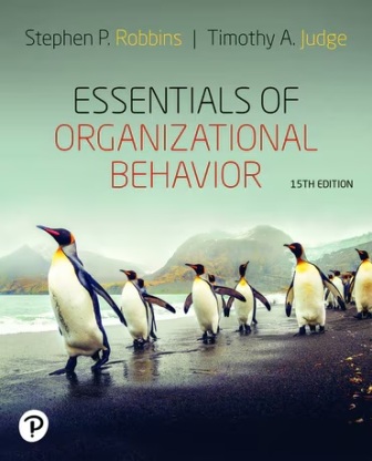 Essentials of Organizational Behavior 15th Edition Robbins
