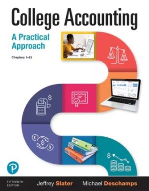 College Accounting A Practical Approach 15th Edition Slater