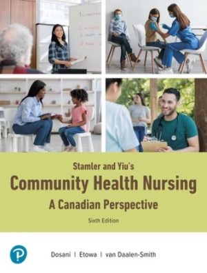 Community Health Nursing A Canadian Perspective 6th Edition Dosani