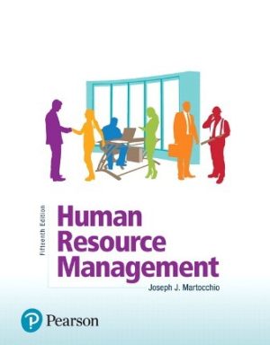 Human Resource Management 15th Edition Martocchio
