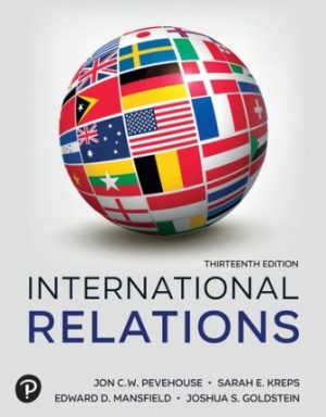 International Relations 13th Edition Pevehouse