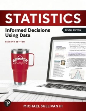 Statistics Informed Decisions Using Data 7th Edition Sullivan