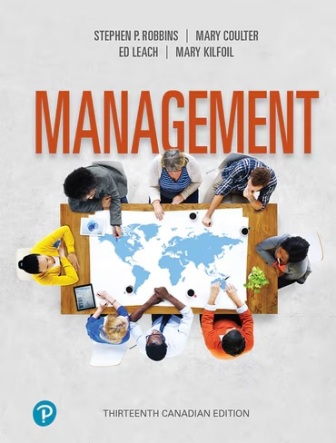 Management 13th Canadian Edition Robbins