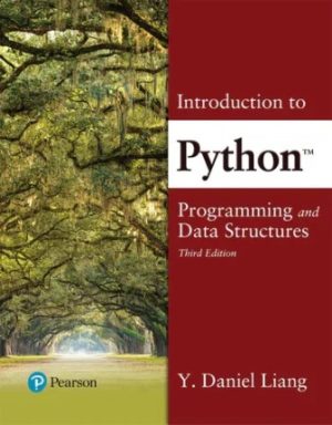Introduction to Python Programming and Data Structures 3rd Edition Liang